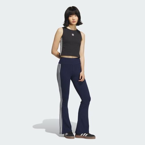adidas阿迪达斯经典针织紧身运动裤女装新款三叶草KC3131KC3130 - 图3