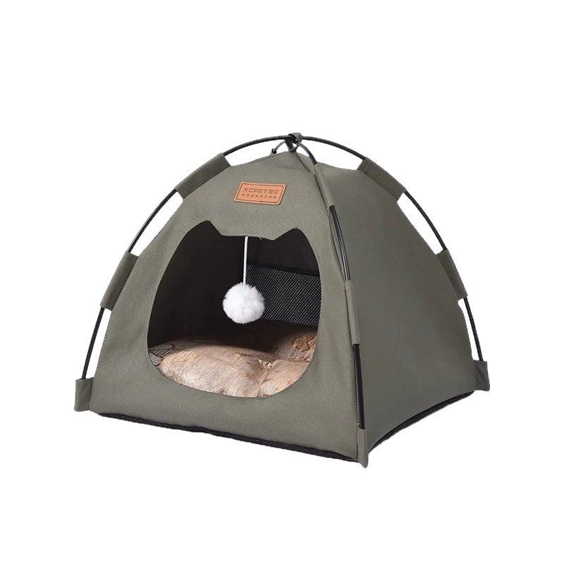 猫咪猫窝小猫新款猫帐篷封闭式可折叠牛津布猫窝狗窝现货宠物用品,淘宝优惠券,粉丝福利购,淘宝优惠卷