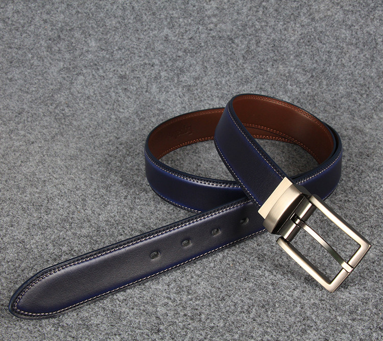 日系原单真皮腰带 男士商务休闲针扣牛皮皮带 出色品质,淘宝优惠券,粉丝福利购,淘宝优惠卷