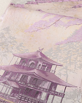 和服腰带真丝vintage复古古着