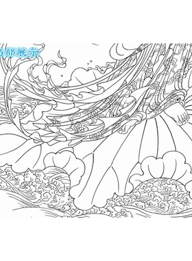 观音菩萨神仙佛像工笔画熟宣纸