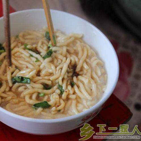 陕西延安特产陕北纯豌豆面粉抿节面兑沙蒿杂面价格加倍满5斤包邮 - 图2