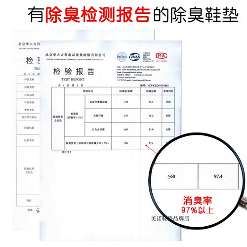 10双装除臭鞋垫女男士全棉除臭留香吸汗防臭透气可爱杀菌皮鞋夏季 - 图1