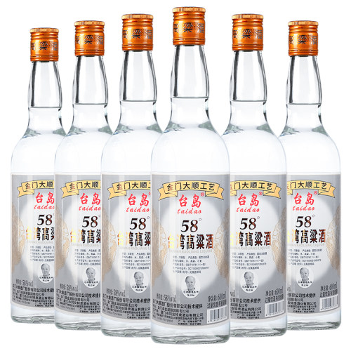 台岛高粱酒58度浓香型600ml*6瓶金门高度白酒整箱粮食家常酒 - 图3