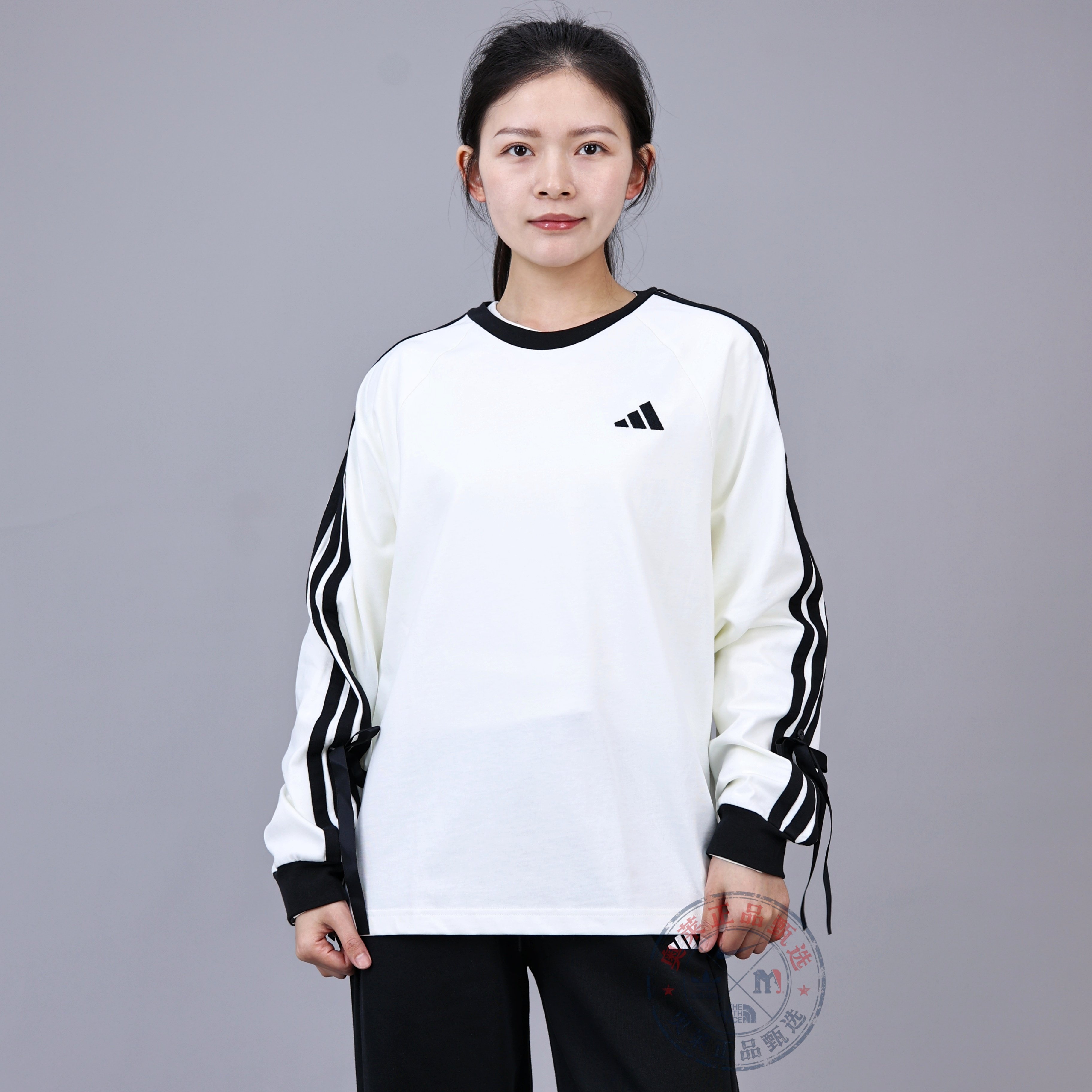 Adidas阿迪达斯25秋冬新款女DANCE LS TEE2长袖T恤KG3858/KG3859,淘宝优惠券,粉丝福利购,淘宝优惠卷