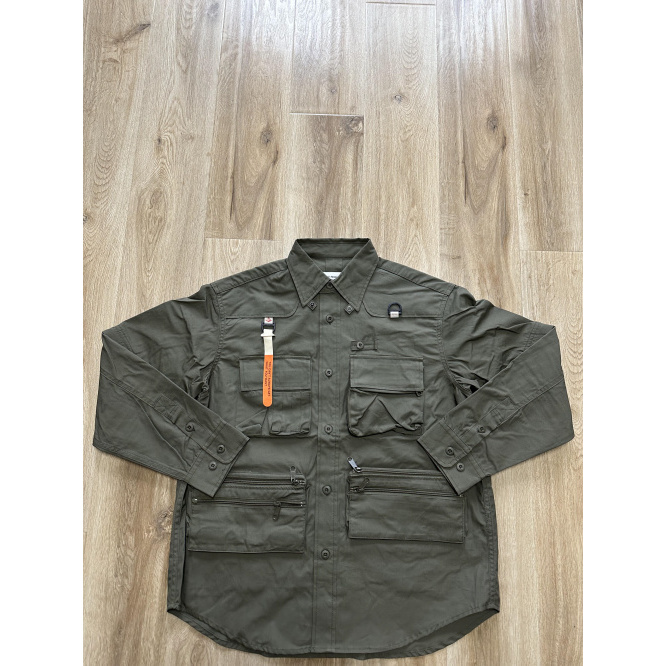 大实惠！MR硬核 3443钓鱼系列 户外机能60/40抗撕裂 多袋机能衬衫 - 图2