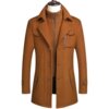 New winter middle-aged men's woolen coat