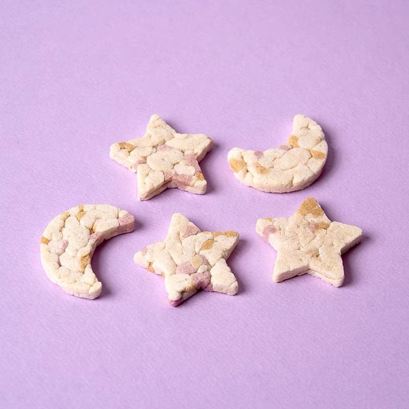 艾唯倪星月米脆五彩蔬菜水果米脆韩国进口儿童零食造型营养米饼干,淘宝优惠券,粉丝福利购,淘宝优惠卷