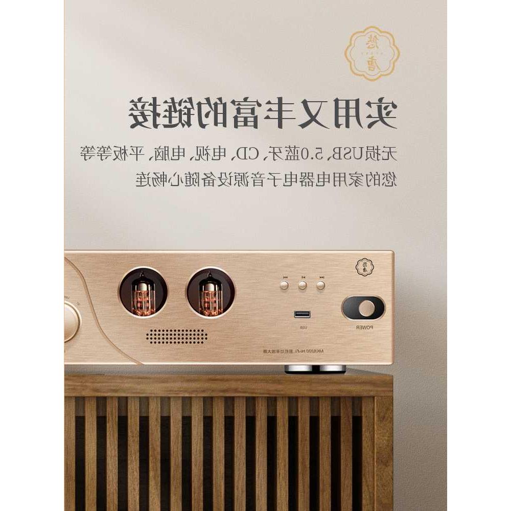 D338胆机组合音响套装CD机家用hifi发烧级音箱电子管功放机 - 图3