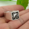 Personal seal ring QR code customization