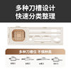 New kitchen rack wall-mounted tool multi-functional storage rack chopstick cage rack without punching with hook to hold rags