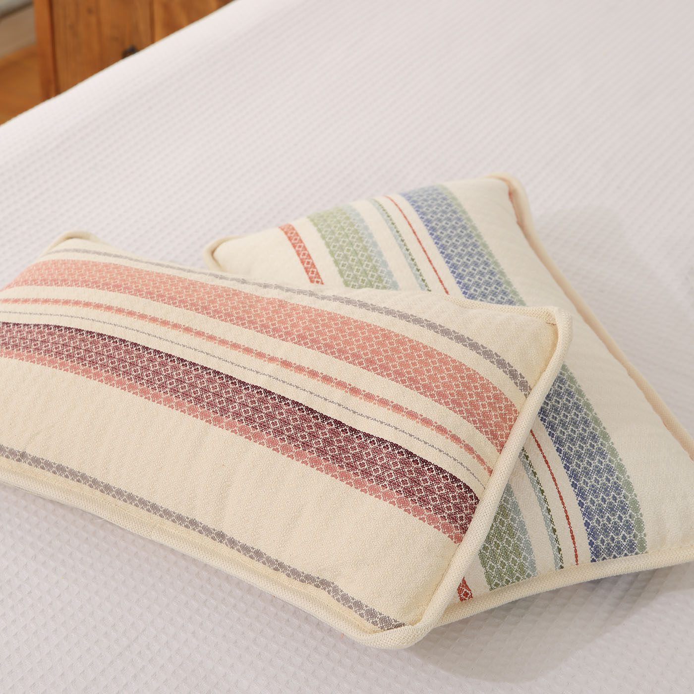 清库存老粗布荞麦壳枕头纯棉色织提花凉席枕套家用宿舍单人枕头,淘宝优惠券,粉丝福利购,淘宝优惠卷