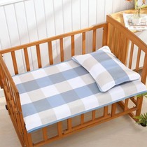 Liu Eldest Sister Pure Cotton Old Coarse Cloth Cold Mat Children Thickened Summer Baby Air Conditioning Mat Crib Single Kindergarten Quilt