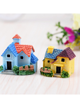 仿真树脂别墅创意烘焙蛋糕装饰品