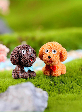 卡通泰迪树脂公仔儿童过家家玩具