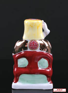 土地公神像供奉镇宅保平安摆件