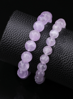 天然薰衣草紫晶手链爆款手饰品轻