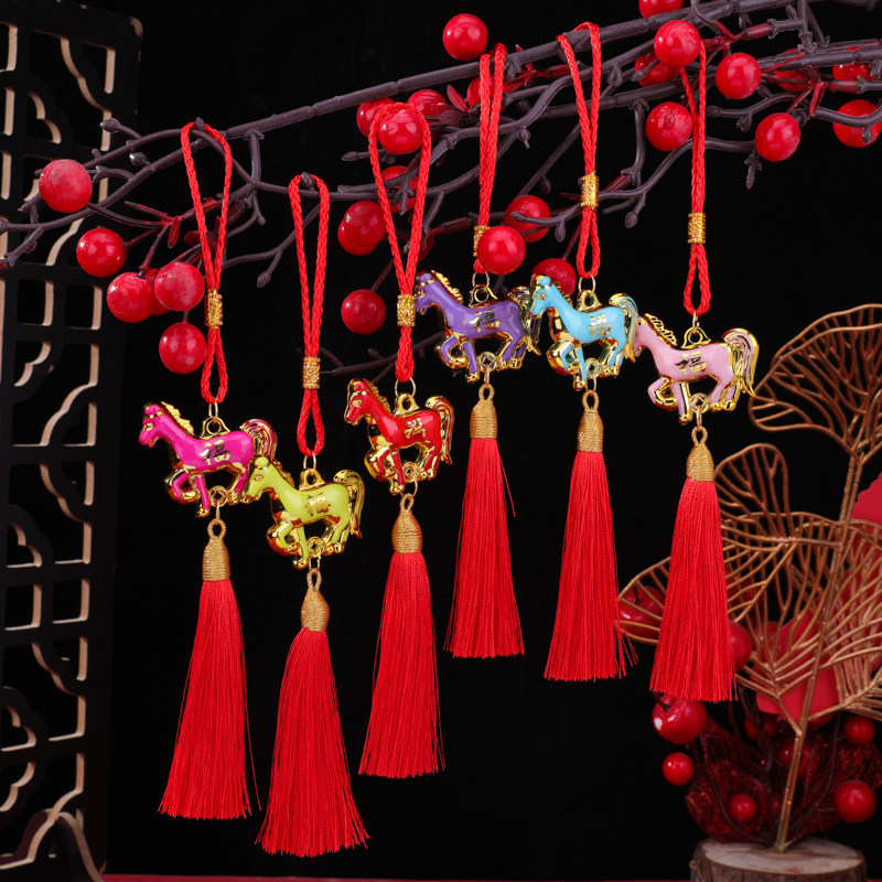 春节滴油福马挂件新年绿植盆栽装饰乔迁新居氛围摆件车内个性挂穗,淘宝优惠券,粉丝福利购,淘宝优惠卷