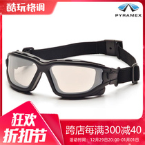 Pyramex USA I-Force Slim anti-shock mirror Outdoor Tactical anti-fog glasses STS goggles Wind mirror