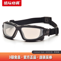 Pyramex USA I-Force Slim anti-shock mirror Outdoor Tactical anti-fog glasses STS goggles Wind mirror