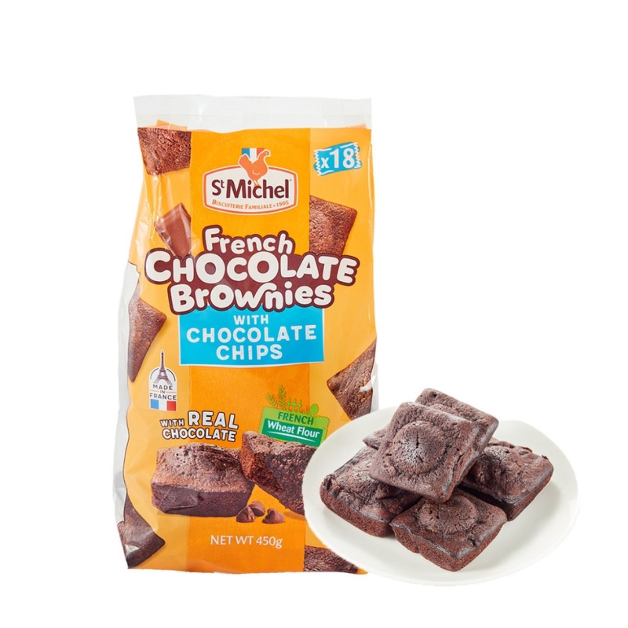 【Sam零食】StMichel法式布朗尼巧克力小蛋糕 下午茶点心糕点 - 图3