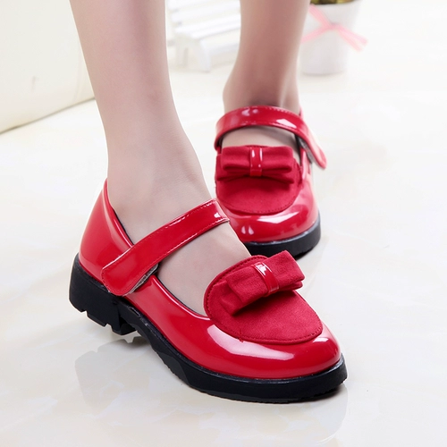 Обувь для кожаной обуви, детские туфли для принцессы, подходит для подростков