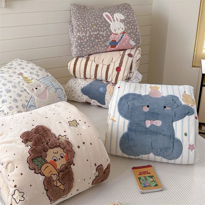 牛奶绒被子A类母婴儿童单人可机洗婴儿宝宝春秋被芯学生冬被双人,淘宝优惠券,粉丝福利购,淘宝优惠卷