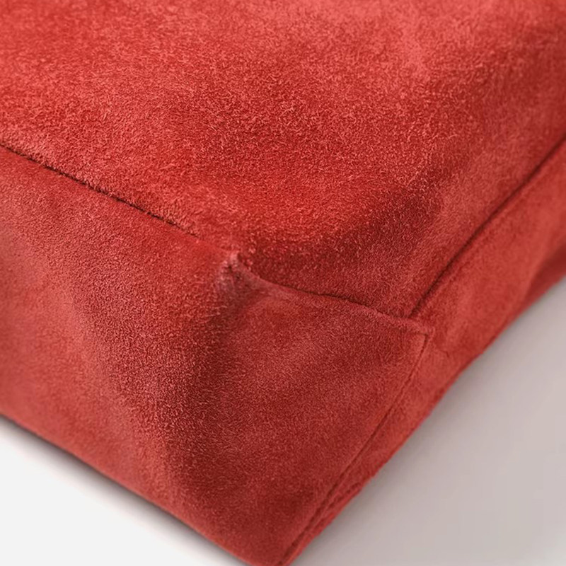 WSP08071 茉莉雅集 复古文艺反绒牛皮麂皮手提包单肩包,淘宝优惠券,粉丝福利购,淘宝优惠卷