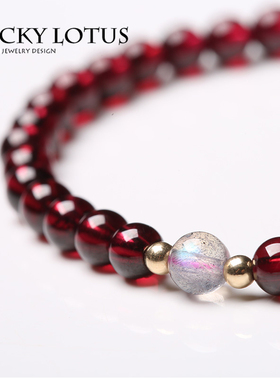 特惠极细单圈手链老矿14k包女饰