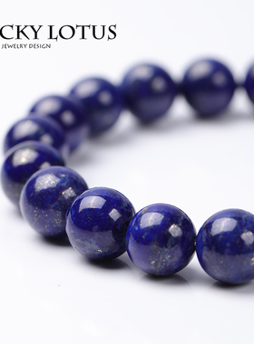 阿富汗青金石男手链水晶手串包邮