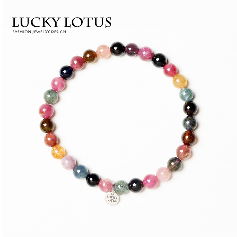 luckylotus珠宝首饰巴西碧玺手链 LUCKYLOTUS珠宝首饰手链