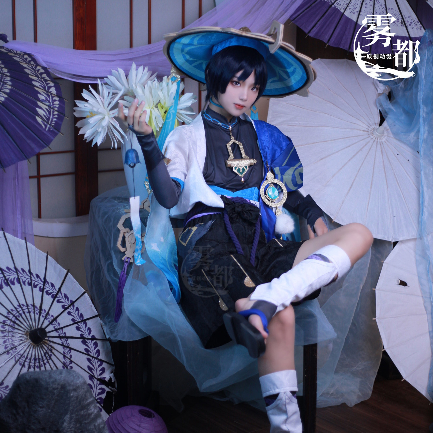 雾都动漫原神cos服散兵流浪者套装服装cosplay游戏二次元男装全套_虎窝淘