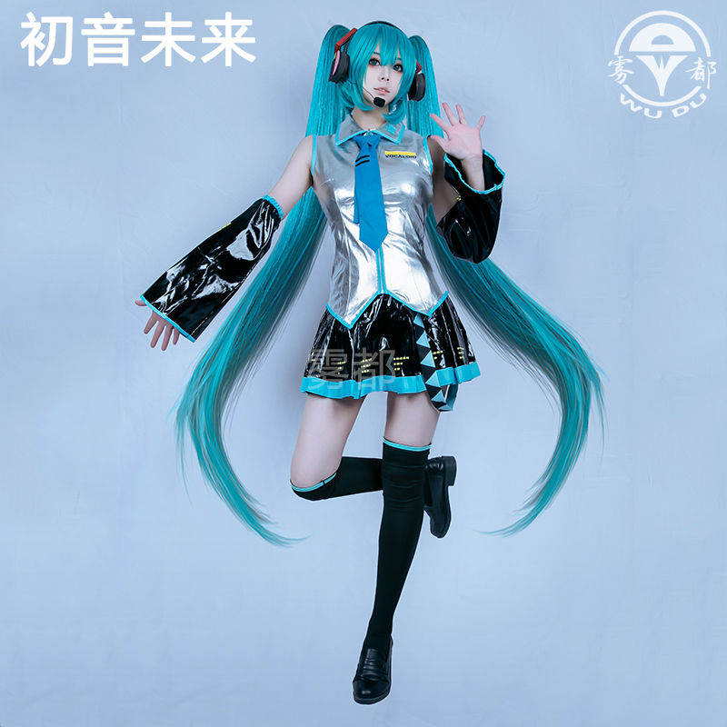 雾都初音未来COS公式服漆皮二次元cosplay服装游戏动漫少女JK服装 - 图2