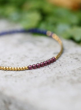 常仪系列冬十二月9k生辰石青金石