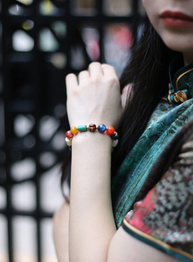 入锦女款多宝手串设计款