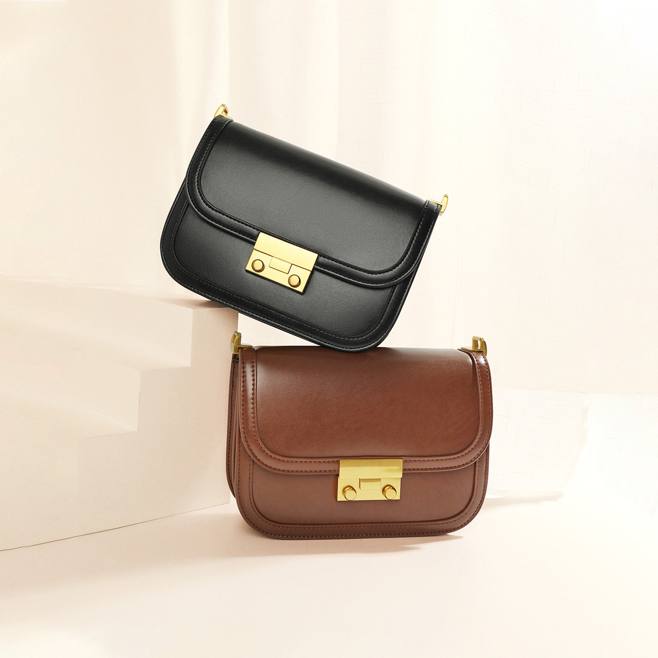 百丽小方包女2021秋新商场斜挎包 BELLE百丽箱包女士包袋