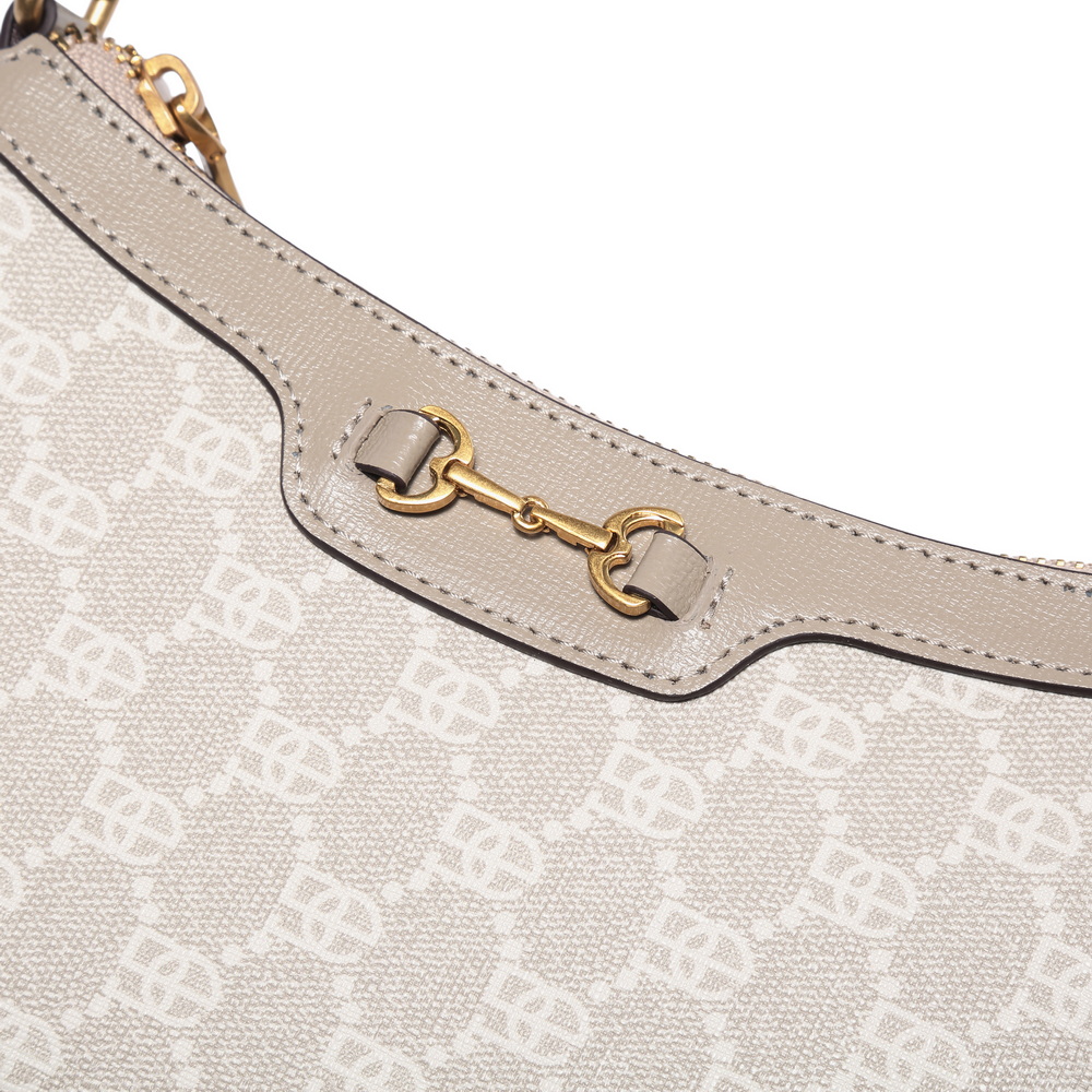 百丽包包女新老花送母亲节礼物高级腋下包手提单肩妈妈包X6645AX3