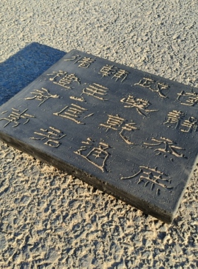 汉代隶书石门颂小碑刻拓片拓板