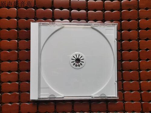 进口乳白盒 CD盒子 圆点 6半圆型扣 白色 影音收纳 老版盒 DISC - 图2