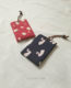 Handmade retro fabric transportation access control card holder