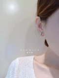 Эмаль, ретро серьги, изысканный стиль, новая коллекция