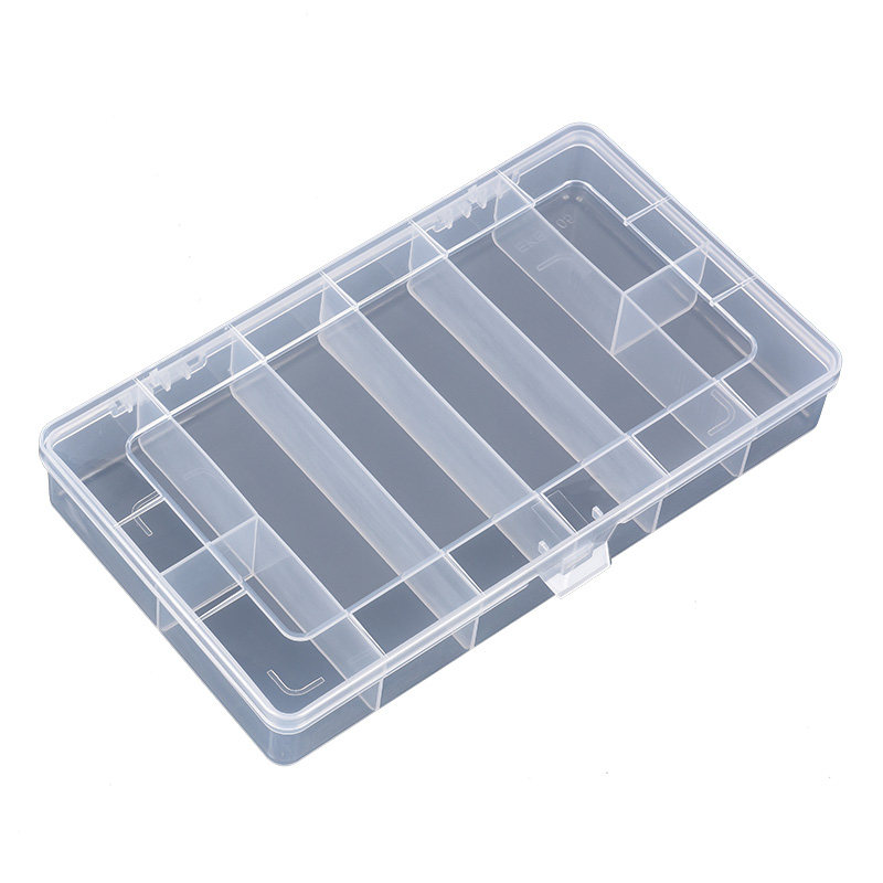 PP塑料盒 固定8格塑料盒  EKB105百年好盒子 U盘数据线分类收纳盒 - 图3