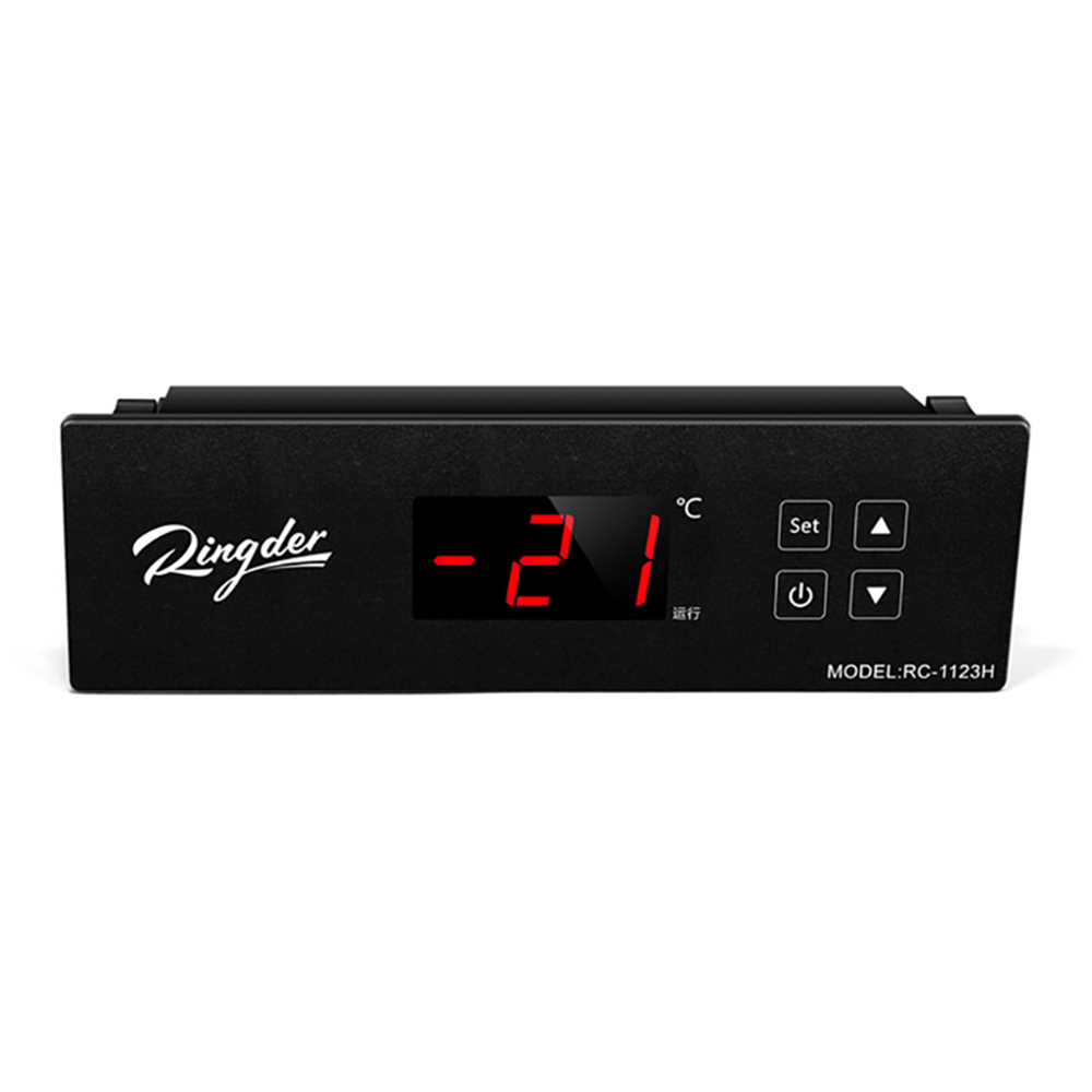 高精度电子数显嵌入式温控器RC-1123H直冷单温灯光商用冰箱温控仪,淘宝优惠券,粉丝福利购,淘宝优惠卷