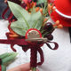 A full set of high-end brooch pins for the bride and groom, groomsmen and bridesmaids, star wedding corsage for the bride