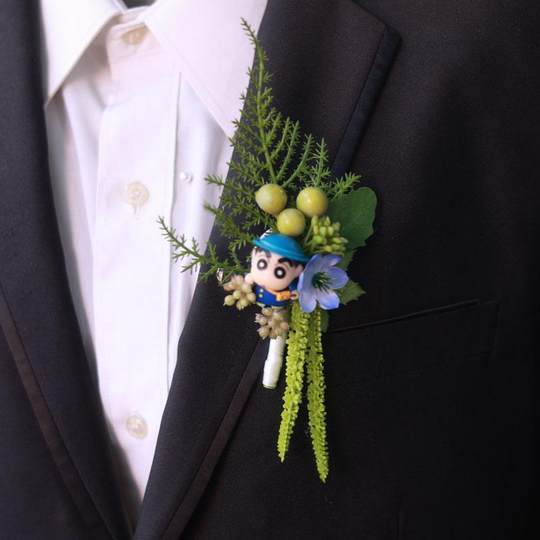 Guest brooch, business event, groomsmen, bridesmaids brooch