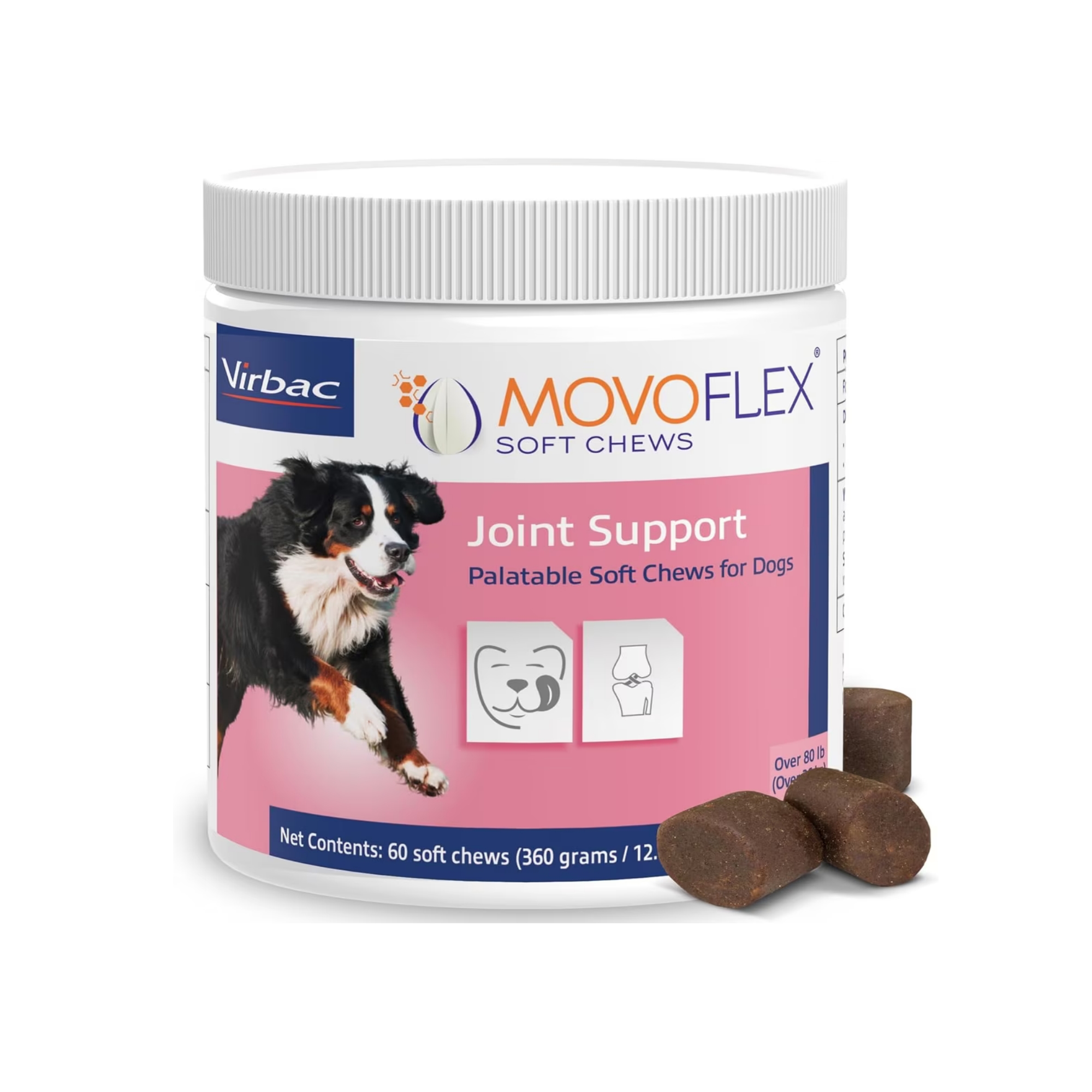 【代购】Virbac MOVOFLEX 犬用关节软咀嚼补充剂无氨糖无软骨素 - 图0