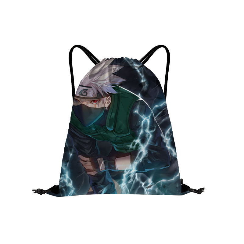 动漫周边束口袋抽绳双肩背包龙珠悟字孙悟空鬼灭之刃二次元旅,淘宝优惠券,粉丝福利购,淘宝优惠卷