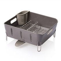 High Quality German Kitchen Supplies Stainless Steel Plastic Large Horn Cutlery Tableware Drain Rack Bowl Rack Drain rack