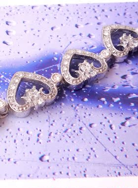 镀18k两种戴法风锁骨链满百包邮