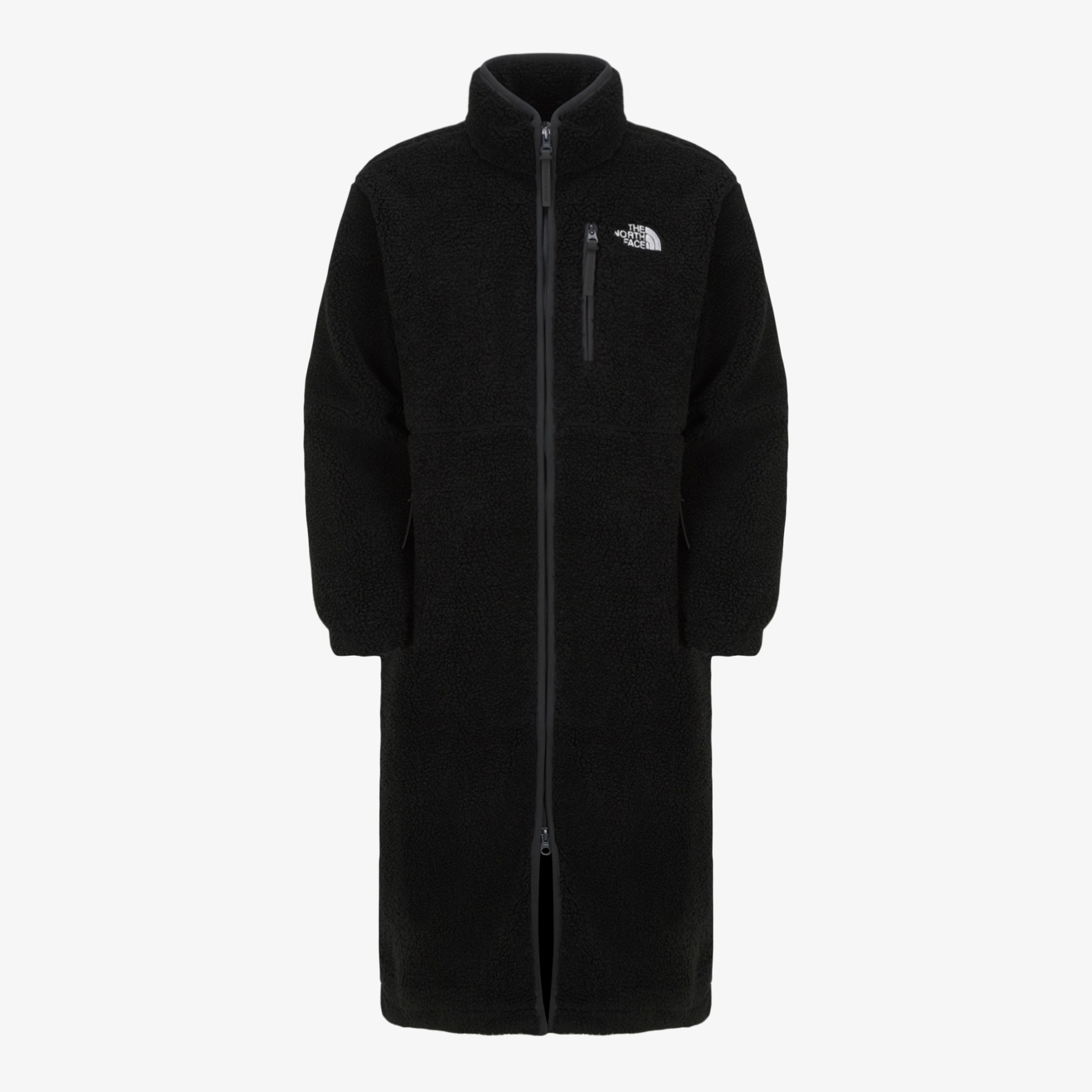 25冬韩国直邮TheNorthFace北面女户外休闲中长抓绒衣外套NC4FR85 - 图3